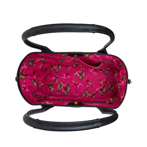 Betsey Johnson Skull Boss Trap Tote