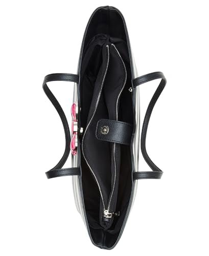 Betsey Johnson Striped Bow Tote