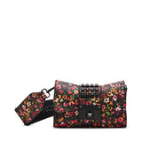 Betsey Johnson Studded Crossbody Flap