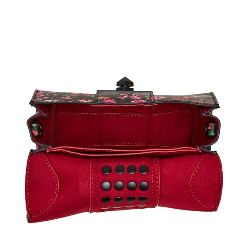 Betsey Johnson Studded Crossbody Flap