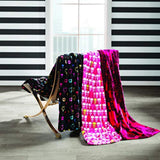 Betsey Johnson - Throw Blanket, Buttery - Soft Throw Blanket for Couch or Bed, Boldly Plush & Oversized Bedding (Betsey Signature, 50" x 70")