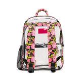 Betsey Johnson Wild Child Clear Backpack with Pouch