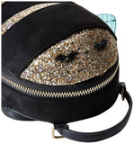 Betsey Johnson Women's What S The Buzz Crossbody Backpack, Black - honey Bee, One Size US
