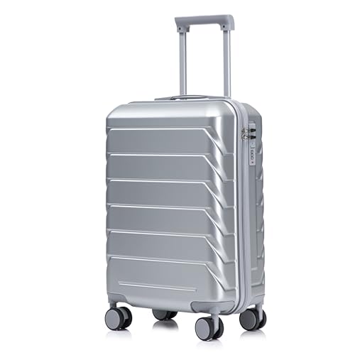 Beuiosda 20-Inch Hard Shell Carry On Luggage with 360° Spinner Wheels, Carry On Luggage 22x14x9 Airline Approved with TSA Lock, | Backpacks4Less