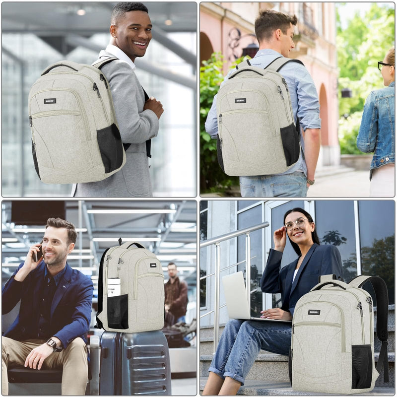BIKROD Backpack for Boys Men, School Backpack for Teens Girls, Lightweight Casual High School Bookbag, Daily - use Travel Laptop Backpack with USB Charging Port Fits 15.6 Inch Notebook