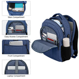 BIKROD Backpack for Boys Men, School Backpack for Teens Girls, Lightweight Casual High School Bookbag, Daily - use Travel Laptop Backpack with USB Charging Port Fits 15.6 Inch Notebook
