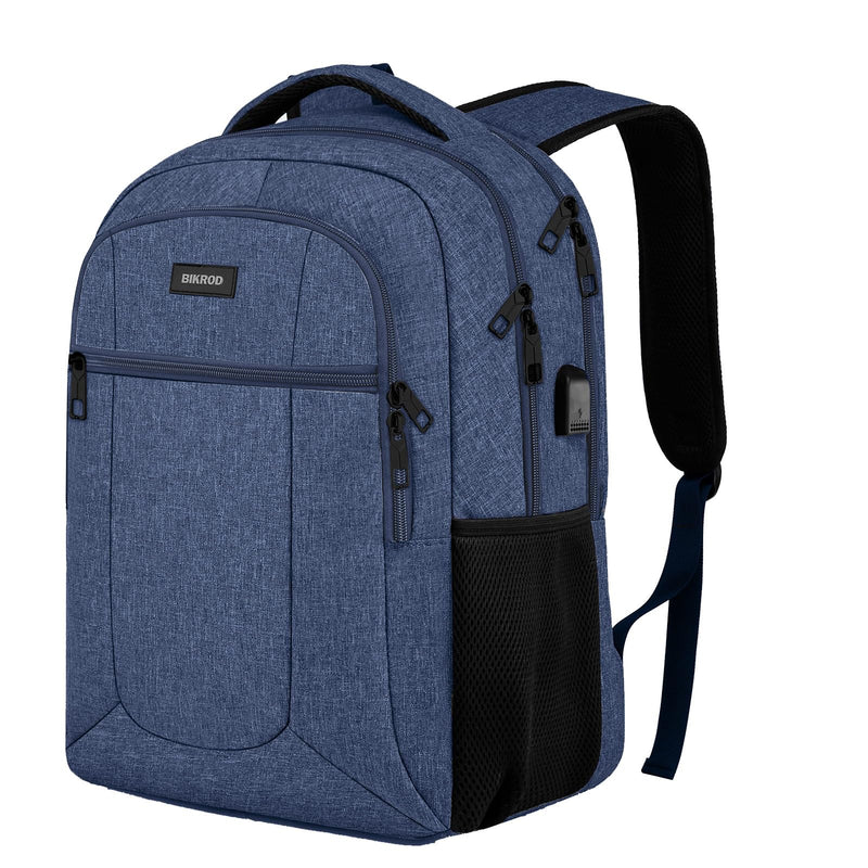 BIKROD Backpack for Boys Men, School Backpack for Teens Girls, Lightweight Casual High School Bookbag, Daily - use Travel Laptop Backpack with USB Charging Port Fits 15.6 Inch Notebook