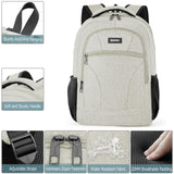 BIKROD Backpack for Boys Men, School Backpack for Teens Girls, Lightweight Casual High School Bookbag, Daily - use Travel Laptop Backpack with USB Charging Port Fits 15.6 Inch Notebook