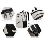 BIKROD Backpack for Girls Women, School Backpack for Teen Boys, Lightweight Casual High School Bookbag, Daily-use Travel Laptop Backpack Fits 15.6 Inch Notebook
