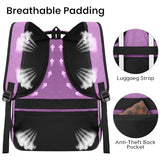 BIKROD Backpack for Girls Women, School Backpack for Teen Boys, Lightweight Casual High School Bookbag, Daily-use Travel Laptop Backpack Fits 15.6 Inch Notebook
