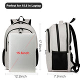 BIKROD Backpack for Girls Women, School Backpack for Teen Boys, Lightweight Casual High School Bookbag, Daily-use Travel Laptop Backpack Fits 15.6 Inch Notebook