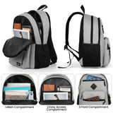 BIKROD Backpack for Men and Women, Lightweight Casual School Backpack for Teens Boys and Girls, Daily - use Travel Laptop Backpack with 17.3 Inch Notebook, High School Bookbag