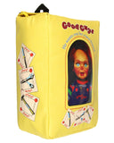 Bioworld Chucky Backpack Child's Play Good Guys Chucky Doll Toy Box Replica Faux Leather Tote Bag Laptop Travel Backpack