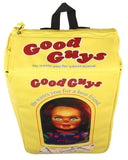 Bioworld Chucky Backpack Child's Play Good Guys Chucky Doll Toy Box Replica Faux Leather Tote Bag Laptop Travel Backpack