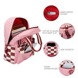 Bioworld Demon Slayer Logo Cotton Canvas Women's Pink Mini Backpack