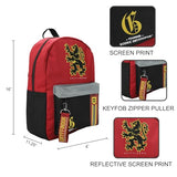 Bioworld Harry Potter Gryffindor Hogwarts House Backpack