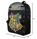 Bioworld Harry Potter Hogwarts Kids 2-Pc 16-Inch Backpack With Trunk-Inspired Lunch Kit