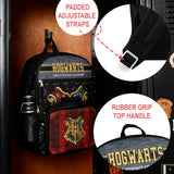 Bioworld Harry Potter Hogwarts Kids 2-Pc 16-Inch Backpack With Trunk-Inspired Lunch Kit