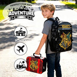 Bioworld Harry Potter Hogwarts Kids 2-Pc 16-Inch Backpack With Trunk-Inspired Lunch Kit