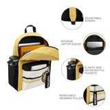 Bioworld Harry Potter Hufflepuff Crest 16.5" Adult Yellow Backpack