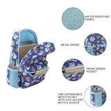 Bioworld Lanky Box Character All - Over Print 16" Kid's Backpack For School And Travel