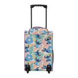Bioworld Lilo & Stitch Tropical Fruit & Flowers 18" Youth Pilot Case Carry On Luggage Suitcase