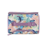 Bioworld Lilo & Stitch Tropical Fruit & Flowers 18" Youth Pilot Case Carry On Luggage Suitcase