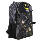 BIOWORLD Mens Batman 5 - Piece Backpack Set (Little Kid/Big Kid), Grey, One size