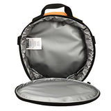 Bioworld Naruto Anime Character Print Orange and Black 5-Piece Backpack Set For Boys