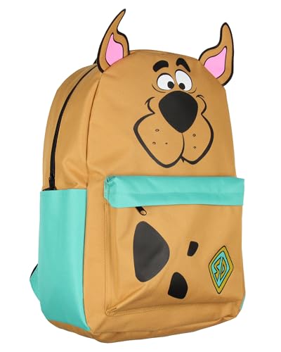 Bioworld Scooby Doo Character 3D Ears 17" Backpack Laptop Travel Book Bag Padded Back Adjustable Straps