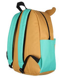 Bioworld Scooby Doo Character 3D Ears 17" Backpack Laptop Travel Book Bag Padded Back Adjustable Straps