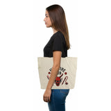 Bioworld Stranger Things Hellfire Club 15.5 - Inch Adult Canvas Tote Bag