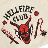 Bioworld Stranger Things Hellfire Club 15.5 - Inch Adult Canvas Tote Bag