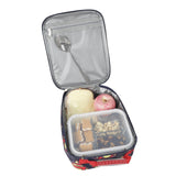 Bioworld Superman Logo All - Over Print 16" Premium Backpack & Lunch Kit Set