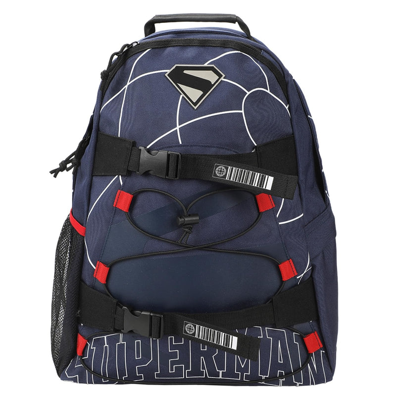 Bioworld Superman Web Logo 17.5" Blue Backpack
