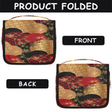 bisibuy Asic Ancient Bamboo Gold Hanging Travel Toiletry Bag Travel Accessories Organizer Bag for Women Men Lightweight Bathroom and Shower Toiletry Kit Bag