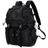 BJIAX Vintage Laptop Backpack for Men & Women, 30L Functional Stylish Backpack with Stretchy Side Pocket Design, Water Resistant College Work Commuter Travel Backpack Fits 15.6 Inch Tablet, Notebook