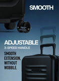 BlackVoyage Air Vacuum Seal Suitcase Carry - On 20 - Inch Travel Luggage USB Port 20" AirCabin Air Compression Pump (AirCabin™, 50L Capacity (1 Vacuum Bag))