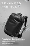 BlackVoyage Vortex Vacuum Seal Travel Backpack 60L Expandable Air Compression System Water Resistant TSA Lock Carry - On Suitcase Luggage Black Zephyr - Vacuum Pump Included