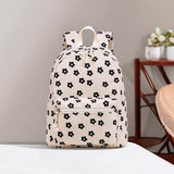Bluboon Girls Mini Backpack Womens Small Backpack Purse Teens Cute Casual School Bookbag(Beige floral)