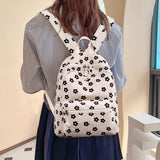 Bluboon Girls Mini Backpack Womens Small Backpack Purse Teens Cute Casual School Bookbag(Beige floral)
