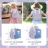 Bluboon Toddler Backpack for Girls Boys 2 - 4 Cute 12" Preschool Kindergarten Backpacks Kids Daycare Bags School Travel