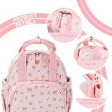 Bluboon Toddler Backpack for Girls Boys 2 - 4 Cute 12" Preschool Kindergarten Backpacks Kids Daycare Bags School Trave,toddler girl gifts, 3 Year Old Girl Gifts