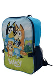 BLUEY 2 Piece Backpack Set, Pre school Girls & Boys 16" Travel Bag, Blue