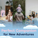 Bluey Backpack for Girls - Kids School Bag Travel Backpack Pink Childrens & Toddler Rucksack Ideal for Nursery and Daily Use