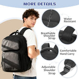 bluterm School Backpack for Women Men Lighweght Middle School Bookbag Casual Daypack Classic Collge High School Backpack Waterproof Travel Daypack
