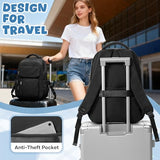 bluterm School Backpack for Women Men Lighweght Middle School Bookbag Casual Daypack Classic Collge High School Backpack Waterproof Travel Daypack
