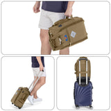 Boardingblue 17x10x9 Inches United Airlines Rolling Personal Item Under Seat Duffle Bag Luggage Suitable For Major Airlines Including Spirit, and Frontier Airline