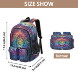 Bolaz Hi_0lion Travel Backpack 14 Inch Laptop Computer Bag Sturdy School Bag College Bookbag