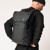 BOUNDARY X - PAC 22L Men's Women's Boundary Backpack Rucksack ERRANT PACK, Black